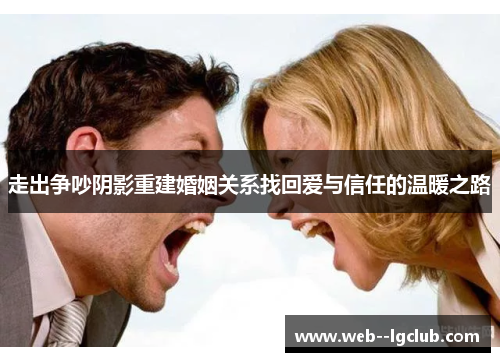 走出争吵阴影重建婚姻关系找回爱与信任的温暖之路 走出争吵阴影重建婚姻关系找回爱与信任的温暖之路